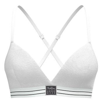 Björn Borg BH Original Triangle Bra Hvit bomull X Small Dame Björn Borg BH Original Triangle Bra Hvit bomull X Small Dame