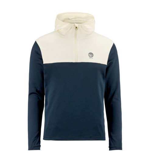 YMR Åsunden Half Zip Herre Off White Navy XL