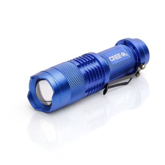LED-Lommelykt CREE Ultrafire - Blå