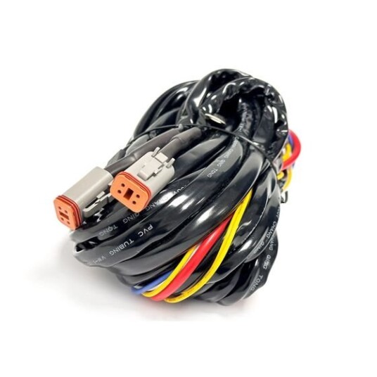 Ledningssats OZZ med 2 stk. DT4 pin kontakt for ekstralys.
