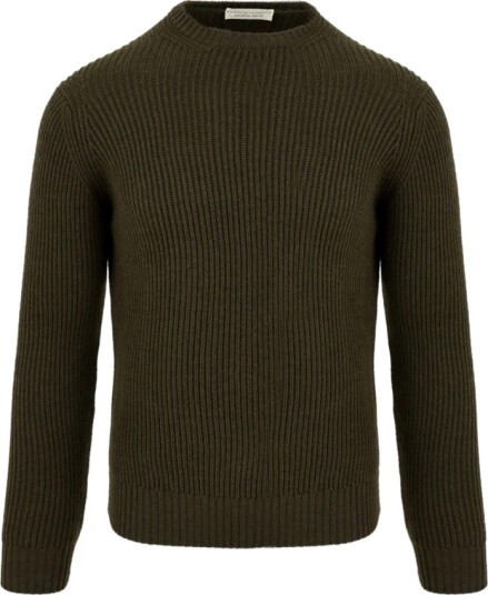 Filippo De Laurentiis Herre Strikkevarer Grønn 2XL,
