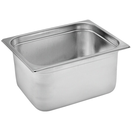 VEGA Kantine Premium GN 1/2; Størrelse GN 1/2, 10.8l, 32.5x26.5x15 cm (LxBxD); Sølvfarge