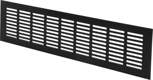Flexit Overstr.rist Sort 600x100mm