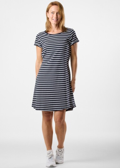 Saint Vincent Monaco Dress W Stripe Navy/White Xs Kjoler Saint Vincent Monaco Dress W Stripe Navy/White Xs Kjoler