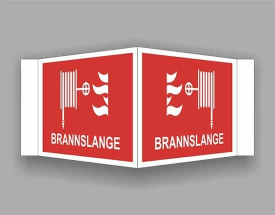 BRANNSKILT BRANNSLANGE 21X14CM PLOG PVC Plog