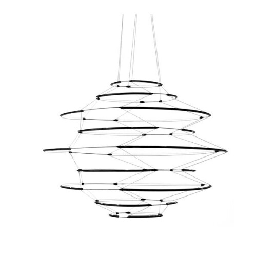 Nemo Drop 7 Taklampe Sort