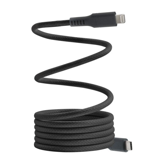 Dacota Platinum magnetisk USB-C til Lightning kabel 1,5 m, svart Dacota Platinum magnetisk USB-C til Lightning kabel 1,5 m, svart