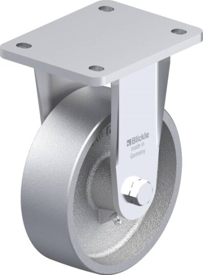 Blickle 49361 Bo-G 150G Fast Hjul, Hjuldiameter 150 Mm, Bæreevne Maks. 900 Kg, 1 Stk