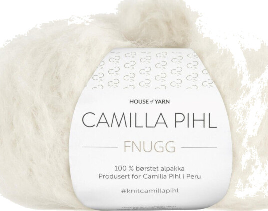 Camilla Pihl, Fnugg 902 Hvit Camilla Pihl, Fnugg 902 Hvit