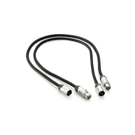 Eagle Deluxe II Stereo Audio XLR Signalkabel i par   75cm