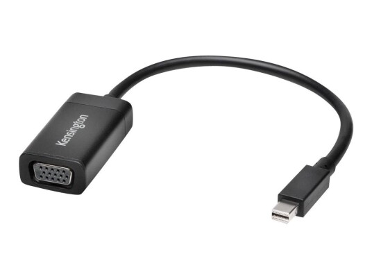 Kensington VM1000 Mini DisplayPort to VGA Adapter - videokonverter - svart