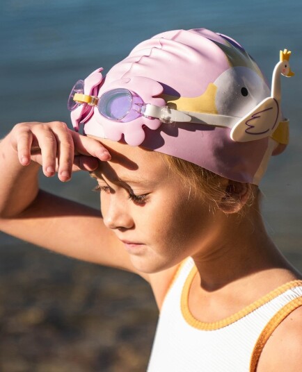 Sunnylife Svømmebriller Princess Swan Multi