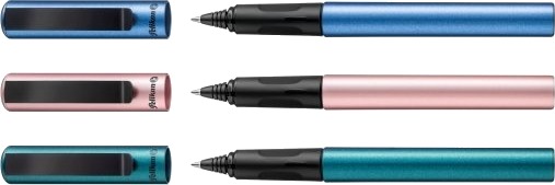 Pelikan 300007877, Tynn Penn, Blå, Rosa, Grønn, Ambidekstriøs, 12 Stykker, Europa