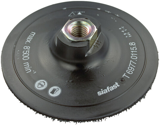 Bakplate til vliesrondell medium SCM ø115 M14