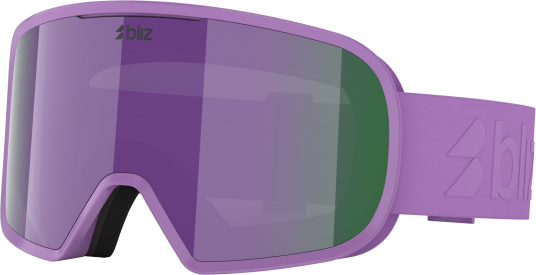 Bliz G002S Retro Skibriller Matte Lilla/Brown med Doble Linser Bliz G002S Retro Skibriller Matte Lilla/Brown med Doble Linser