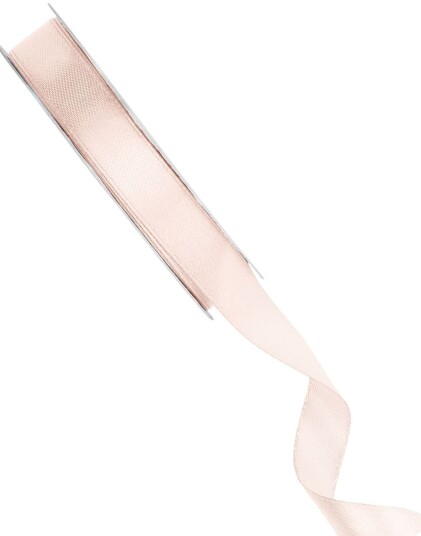 Satengbånd Off White 12 mm / 25 meter Satengbånd Off White 12 mm / 25 meter