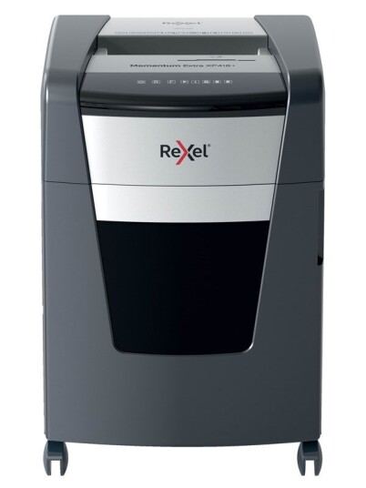 Rexel Momentum Extra XP418+ krysskutt makuleringsmaskin P-4 Rexel Momentum Extra XP418+ krysskutt makuleringsmaskin P-4