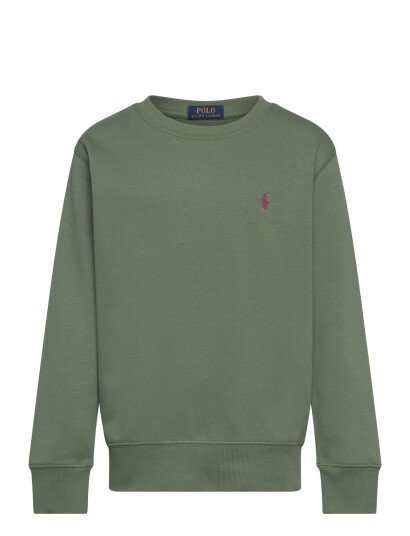 Ralph Lauren Kids Easy French Terry Po Cn Kn Sws Khaki green 132 137 Ralph Lauren Kids Easy French Terry Po Cn Kn Sws Khaki green 132 137