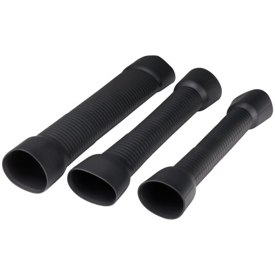 Autoblow VacuGlide Silikonhylser 3 Stk Black