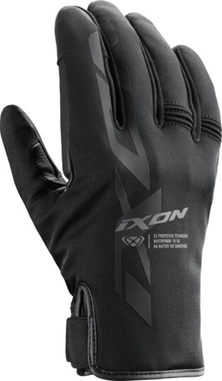 MC-hansker Ixon MS Tekstil/Skinn Win Pro Cain 2 Svart L