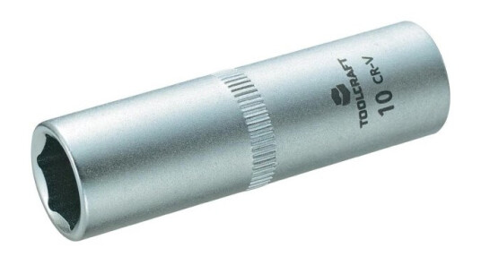 Topnøgleindsats 6,3 Mm (1/4) Toolcraft 816099 Nøglevidde 10 Mm