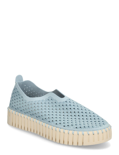 Ilse Jacobsen Tulip Slip-In On Plateau Sole - Blue - 40