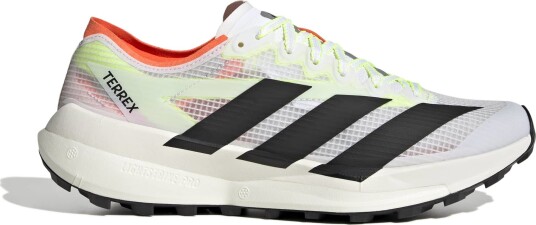 Adidas Men"s Terrex Agravic Speed 2 Cloud white/Core black/Semi impact orange 47 1/3