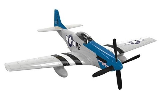 Airfix D-Day P-51D Mustang Quickbuild Modellbyggesett - 38 Deler