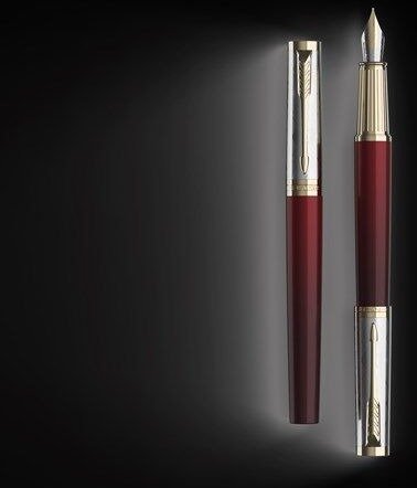 Parker Ingenuity Arnold Palmer Signature Limited Edition Red Gold Trim Fountain