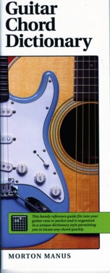 Guitar Chord Dictionary Av Morton Manus