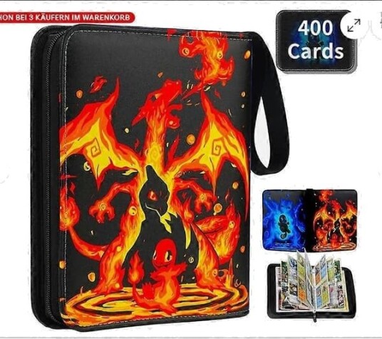 XXXL Samlealbum for 400 900 Pokemon-kort 50 Sider