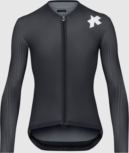 Assos Equipe RS lengdeermet sykkeltrøye S11 presisjon grafitt herre Assos Equipe RS lengdeermet sykkeltrøye S11 presisjon grafitt herre