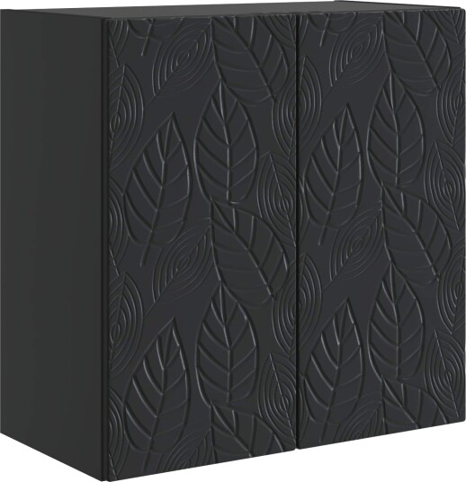 vidaXL Vegghengt skap Svart 59 x 31 x 60 cm Konstruert tre vidaXL Vegghengt skap Svart 59 x 31 x 60 cm Konstruert tre