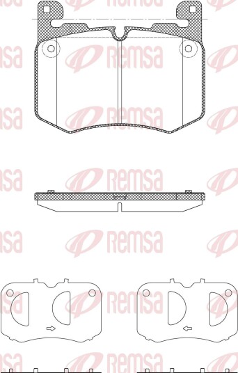 REMSA 1896.00 Bremseklosser