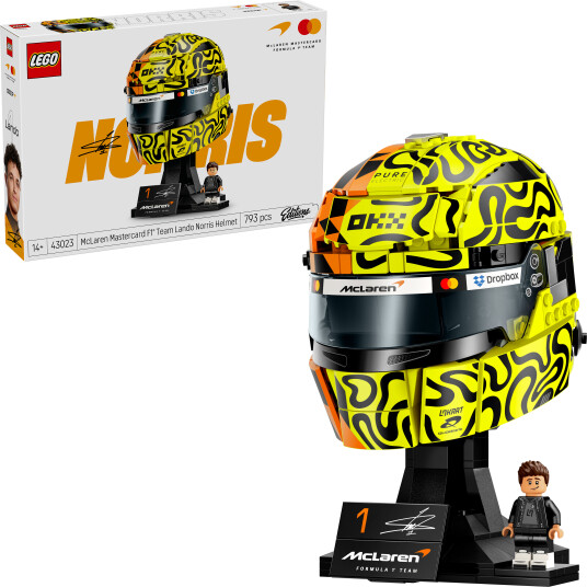 Lego McLaren Mastercard F1 Team Lando Norris Hjelm