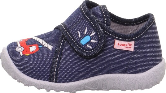 superfit Spotty brannvesen-tøffel mørkeblå medium 18