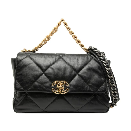 Chanel Vintage Dame Svart