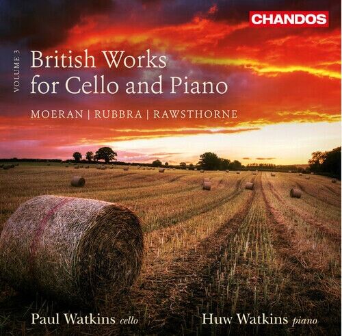 MediaTronixs Edmund Rubbra : British Works for Cello and Piano - Volume 3 CD (2014) Pre-Owned