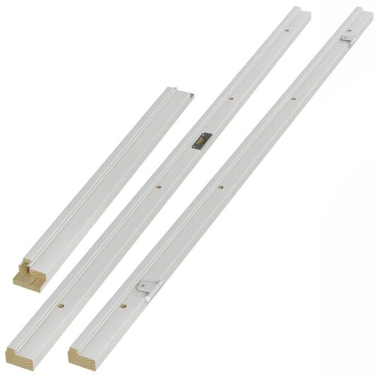 Swedoor +Karm IK 10x20 093mm Klassisk Hvit u/Terskel