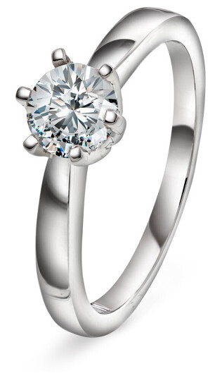 Olivia by Gullfunn Diamantring i 585 hvitt gull 0,70 ct TWSI2 Olivia by Gullfunn Diamantring i 585 hvitt gull 0,70 ct TWSI2