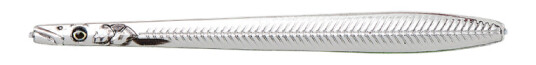 Savage Gear LINE THRU SANDEEL NAIL 10CM 16G SILVER PLATING
