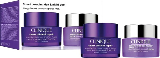 Clinique Smart De Aging Day & Night Duo Skincare Set   Nude   ONE SIZE