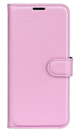 EIDERWOOD Google Pixel 9 Pro XL Litchi Skinn Flip Deksel m. Lommebok - Rosa