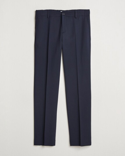 Filippa K Tailored Drawstring Trousers Navy