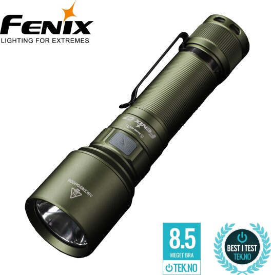 Fenix C7 håndlykt 3000 lm grønn Limited Edition
