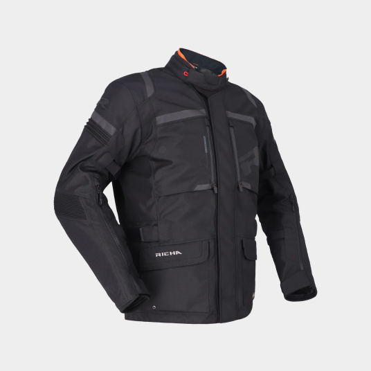 Richa Brutus G-Tex MC-Jakke Svart L Richa Brutus G-Tex MC-Jakke Svart L