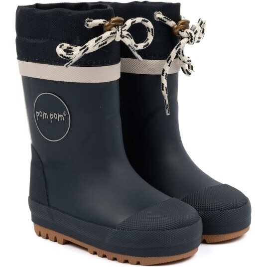 Pom Pom Termo Gummistøvle Navy 31