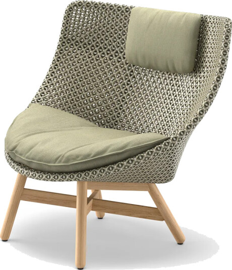 Dedon Mbrace wingchair teak AY5 teak 0205 alloro 0120 Dedon Mbrace wingchair teak AY5 teak 0205 alloro 0120