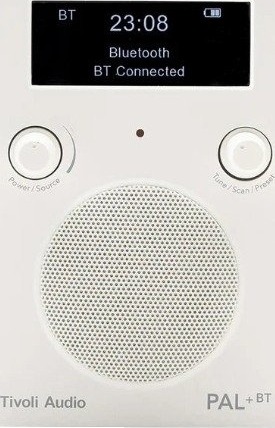 Tivoli Audio PAL+BT Gen. 3 DAB+ Bluetooth Radio Bærbar Hvit Tivoli Audio PAL+BT Gen. 3 DAB+ Bluetooth Radio Bærbar Hvit