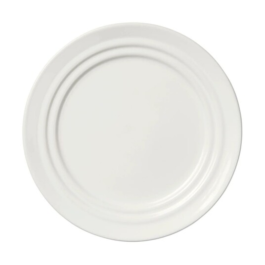 Broste Copenhagen Stevns desserttallerken Ø16 cm Chalk white